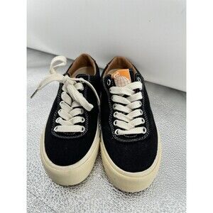 Last Resort AB Women’s  Canvas Lo Skate Shoes Black/White US W 6